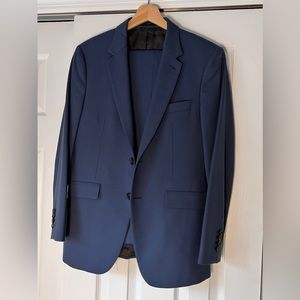 Paul Smith Air Force Blue Suit. 36” Jacket, 30” waist.